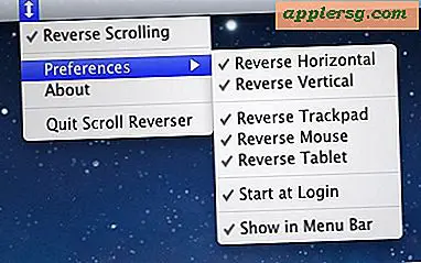Reverse Horizontal Scrolling i Mac OS X