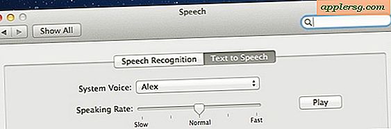 Sådan tilføjes nye stemmer til Mac OS X