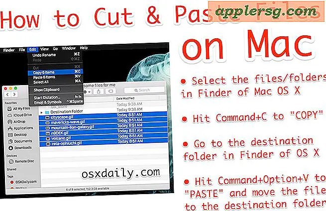 Ausschneiden Und Einfugen Von Dateien Und Ordnern In Mac Os X