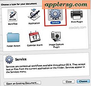 Opret et kontaktark med miniaturebilleder med Automator i Mac OS X