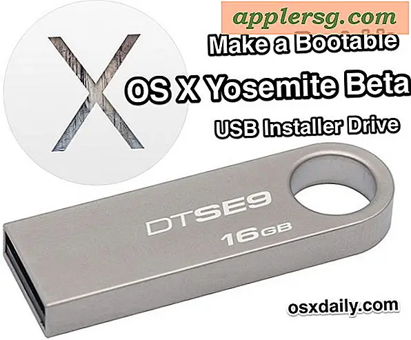Hur man gör en startbar OS X Yosemite Beta USB Install Drive