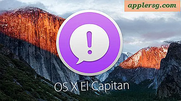 Niet blij met OS X El Capitan?  Feedback sturen naar Apple