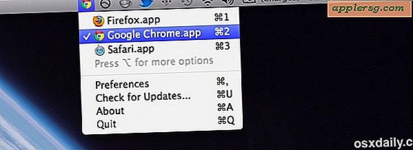Verwalten und Wechseln zwischen Standard-Web-Browser schnell mit Objektiv für OS X