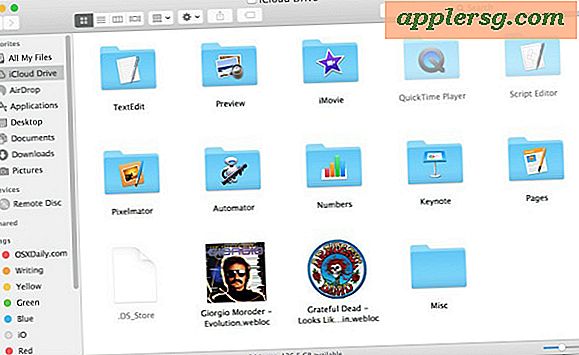 मैक ओएस एक्स फाइंडर से iCloud ड्राइव में फ़ाइलों को कॉपी करने के 2 तरीके
