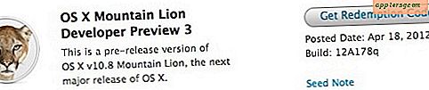 OS X Mountain Lion Entwicklervorschau 3 Verfügbar für Entwicklerdownload