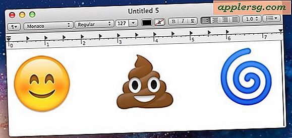 Konverter tekst til Emoji automatisk i Mac OS X
