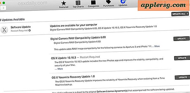 OS X 10.10.3 Opdatering Tilgængelig til Yosemite med Photos App, Wi-Fi Fixes, New Emoji