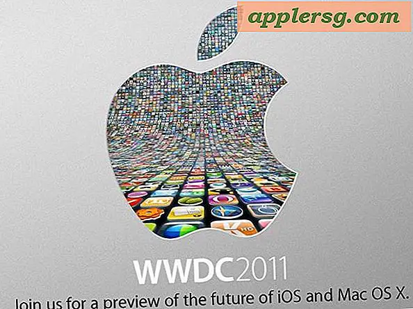 WWDC 2011 datums 6-10 juni: "toekomst van iOS en Mac OS"