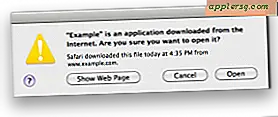 Hoe de "Weet u zeker dat u dit bestand wilt openen?" Uit te schakelen Waarschuwingsvenster in Mac OS X