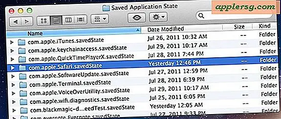 Schakel hervatten uit voor Safari of andere specifieke toepassingen in Mac OS X Lion