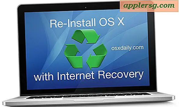 Så här återställer du OS X med Internet Recovery på en Mac
