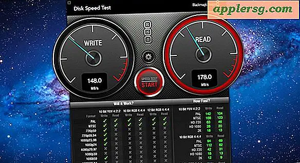 Benchmark SSD & prestaties harde schijf met Disk Speed ​​Test voor Mac OS X