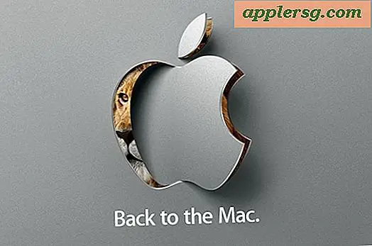 Media-händelsen "Tillbaka till Mac" planerad av Apple före den 20 oktober