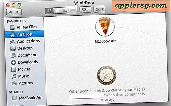 Aktivera AirDrop över Ethernet och AirDrop på ostödda Macs Kör OS X