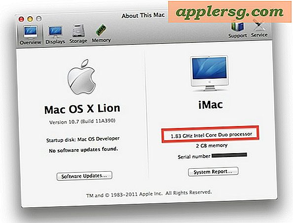 Hack Mac OS X Lion fonctionne sur des Mac Core Duo et Core Solo non pris en charge