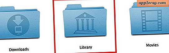 Zeigen Sie das Verzeichnis der Benutzerbibliothek in Mac OS X 10.7 Lion & 10.8 Mountain Lion an