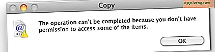 Enkel løsning til Mac OS X 10.6.3 Samba Write Access-problem