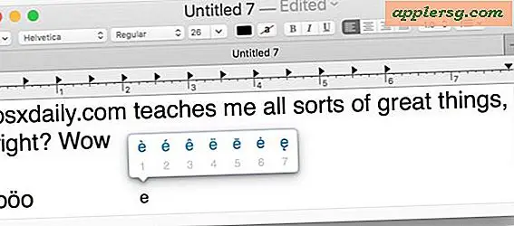 Hur man skriver accenter på Mac på det enkla sättet