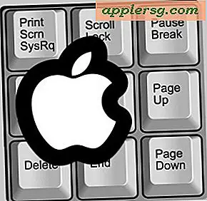 Pagina-up en pagina-omlaag op Mac-toetsenborden