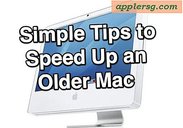 9 enkle tips til at fremskynde en gammel Mac