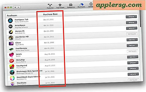 Trova la data di acquisto delle app acquistate dal Mac App Store
