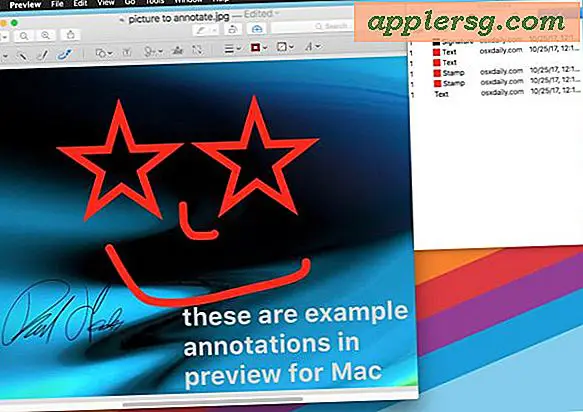 Sådan ændres eller deaktiveres annotationsnavn i Preview for Mac
