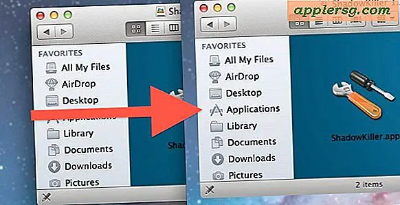 Verwijder Shadows van Mac OS X met ShadowKiller