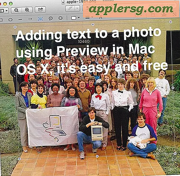 Tekst toevoegen aan foto's Eenvoudig Preview gebruiken in Mac OS X