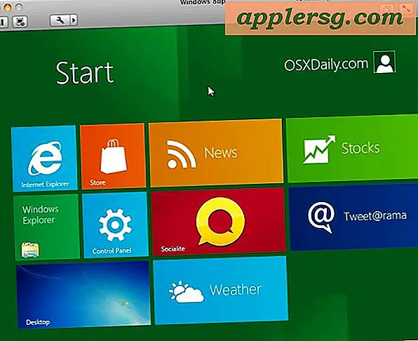 Installer og kør Windows 8 i en virtuel maskine ved hjælp af VMWare i Mac OS X