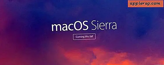 MacOS Sierra annonceret med Siri, Release Date Set for Fall 2016