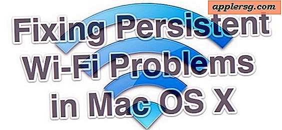 Løsning af stædige Wi-Fi-forbindelsesproblemer i Mac OS X