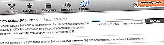 Beveiligingsupdate 2015-02 Beschikbaar voor OS X Yosemite, Mavericks, Mountain Lion