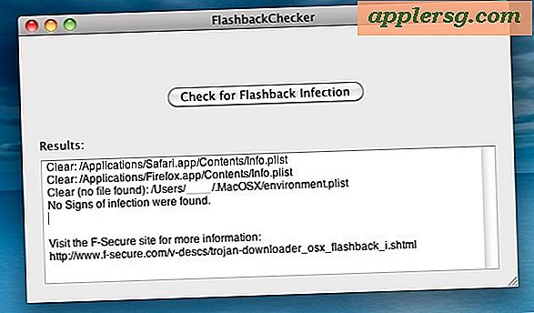 Opdag FlashBack Malware i Mac OS X på den nemme måde