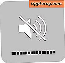 Stäng av skärmbilden och töm pappersljudseffekter i Mac OS X
