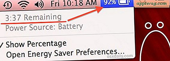 Levensduur batterij gaat iets beter met OS X Mountain Lion 10.8.1
