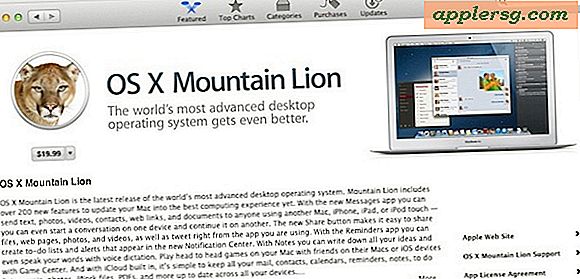 Installer og opgrader til OS X Mountain Lion på flere Mac'er med et enkelt køb