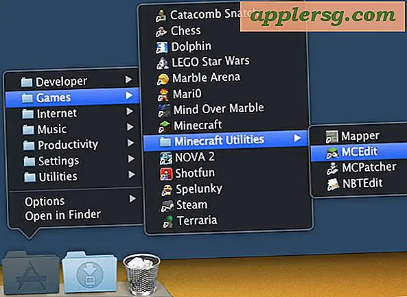 Erstellen Sie einen sortierten Startbildschirm und ein App-Menü für das Mac OS X Dock