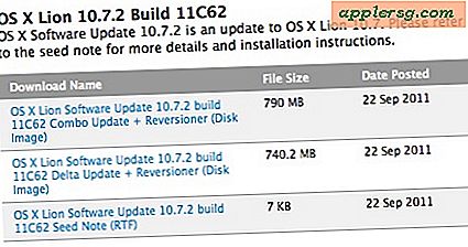 Mac OS X 10.7.2 update komt op 12 oktober?