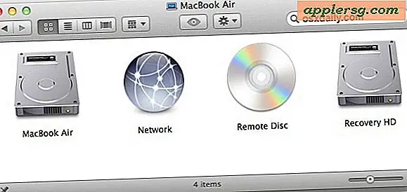 Se & Gem skjulte partitioner i Mac OS X