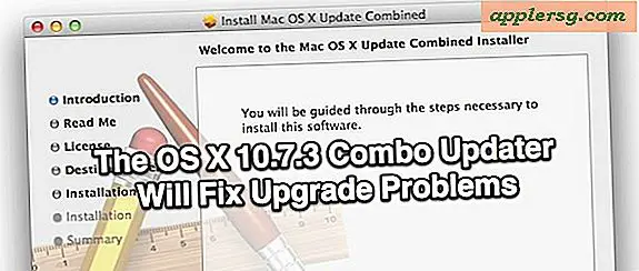 Løs Mac OS X 10.7.3 Update Problemer, CUI Fejl, Stuck Installs, og Crashes