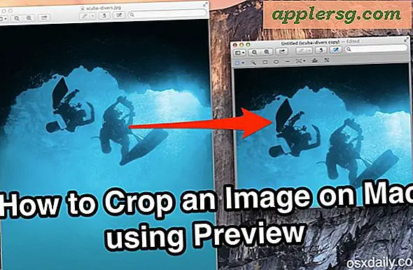 Comment couper une image dans Mac OS X avec Aperçu