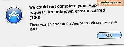 Résoudre l'erreur du Mac App Store 100