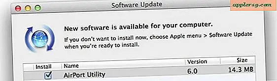 AirPort Utility 6.0 til Mac OS X Lion Udgivet med iOS Interface