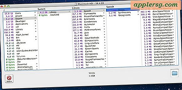 Hoe harde schijfruimte op een Mac met OmniDiskSweeper te herstellen