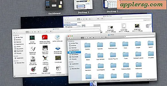 Sådan genstarter du Mission Control i Mac OS X