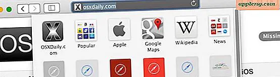 Déplacer ou supprimer des icônes du menu Safari Bookmarks dans OS X