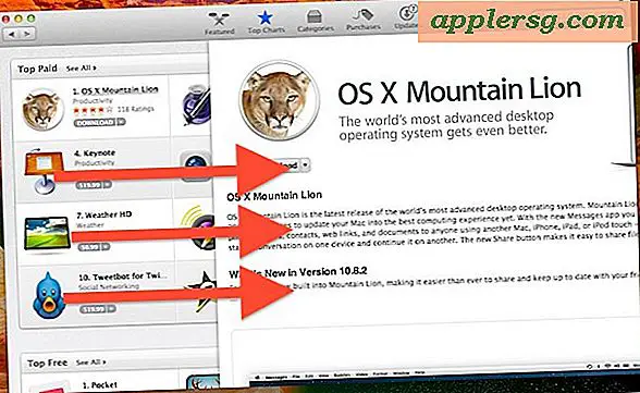 Brug gester til at gå tilbage og fremad i mange Mac OS X Apps