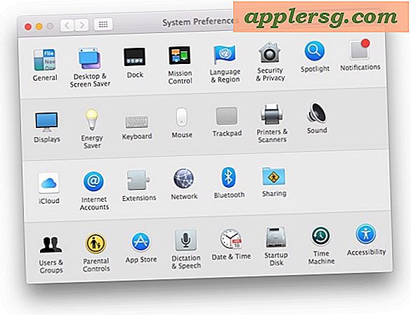 Ta bort en systempreferenspanel i Mac OS X