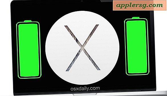 Einfache Tipps zur Verbesserung der Akkulaufzeit für Macs mit OS X El Capitan & Yosemite
