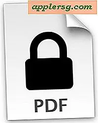 Come rimuovere una password da un file PDF in Mac OS X.